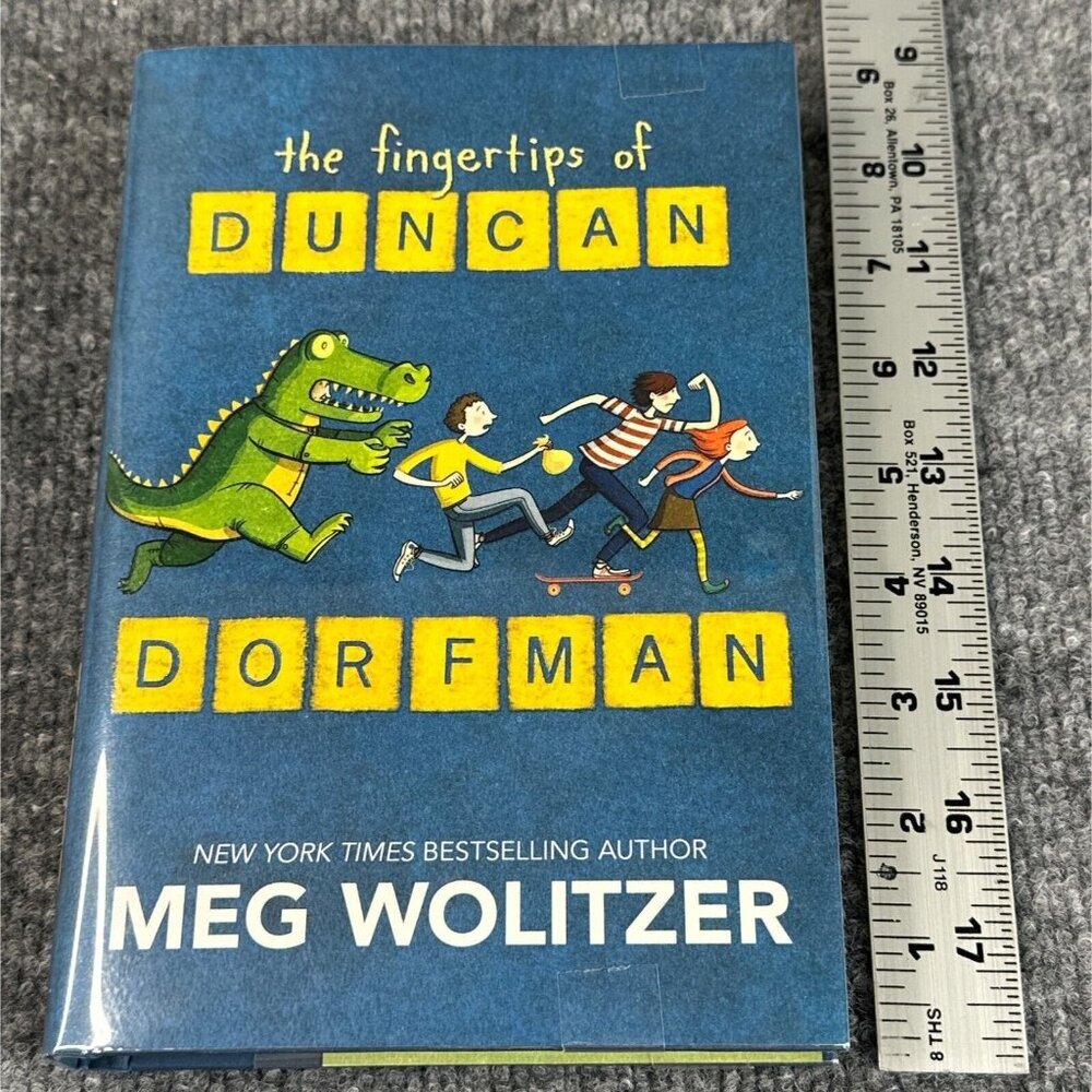Meg Wolitzer The Finger Tips of Duncan Dorfman First Edition Hardcover Book - Picture 12 of 13